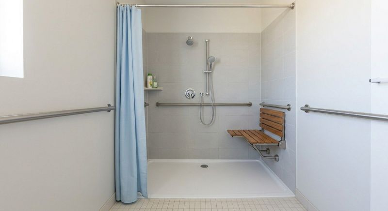 Handicap Shower Installation in Nashua, NH