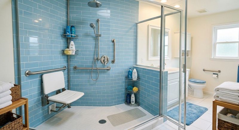Senior Shower Installation in Lancaster, PA