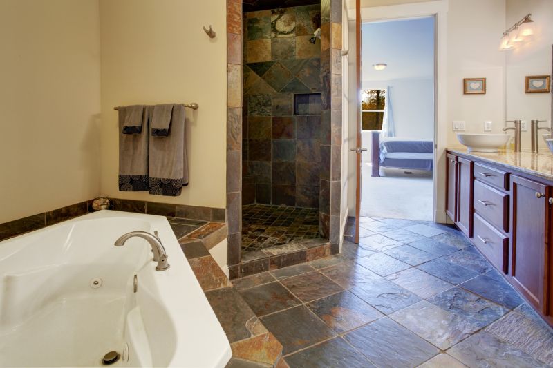 Modern Tile Shower Floor